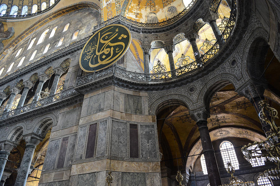 Hagia Sophia in Istanbul Turkey #8 Photograph by Brandon Bourdages