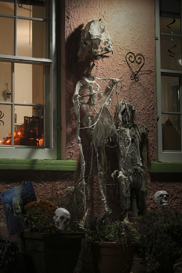 Halloween Decor #8 Photograph by Nick Mares