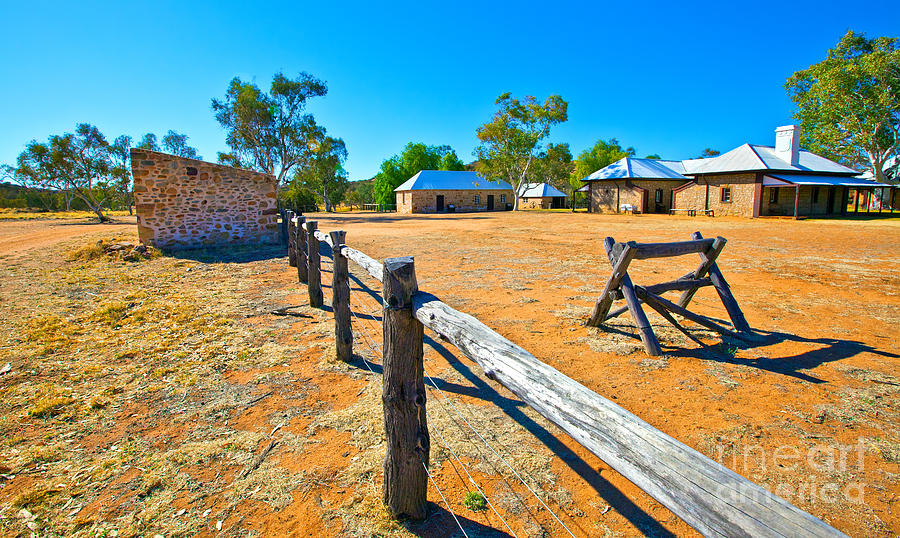 Historical Telegraph Station Alice Springs Photograph