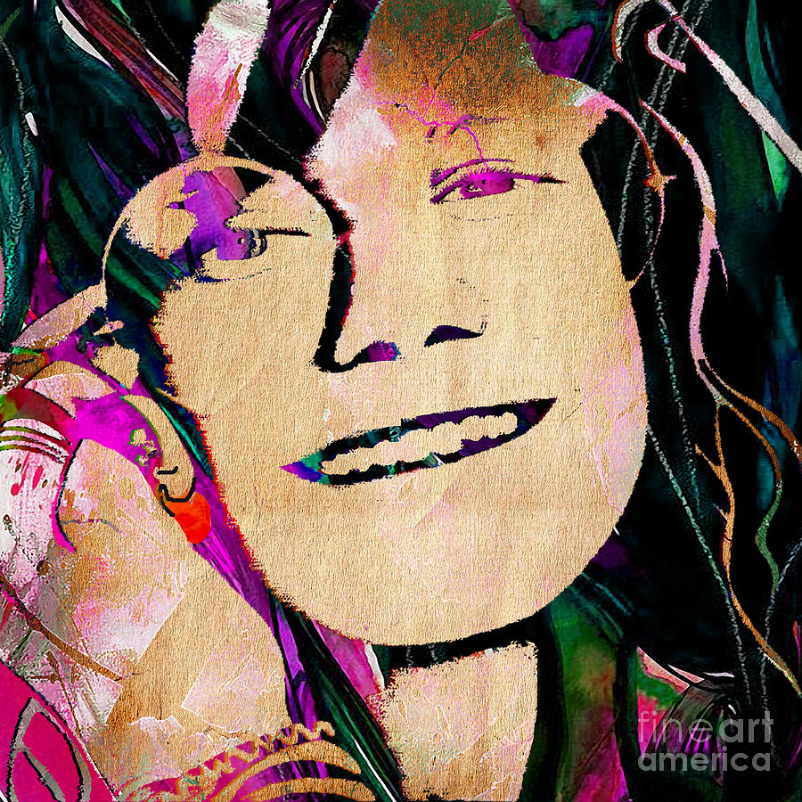 Janis Joplin Collection #8 Mixed Media by Marvin Blaine