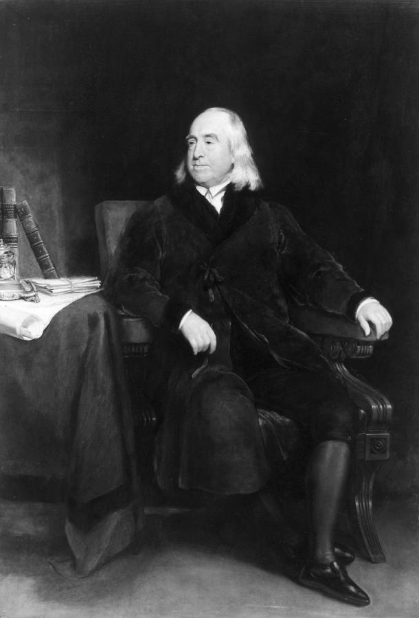 Book Painting - Jeremy Bentham (1748-1832) #8 by Granger