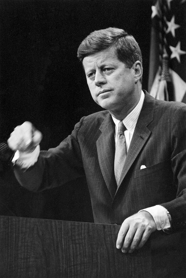 John F Kennedy #6 Photograph by Granger