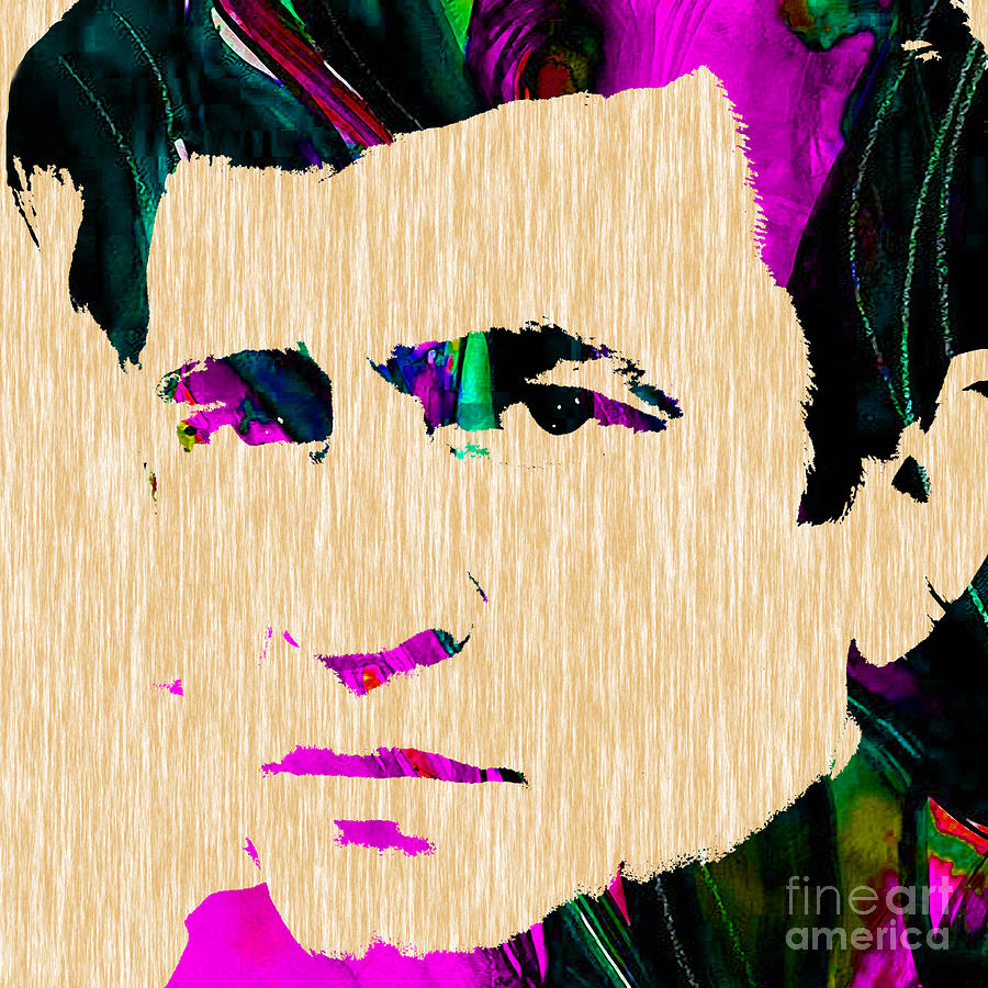 Cool Mixed Media - Johnny Cash Collection #8 by Marvin Blaine