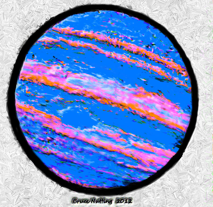 Jupiter in Many Colors #3 Painting by Bruce Nutting