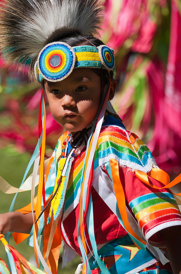 Feather Photograph - Kamloopa Pow Wow #8 by Peter Olsen