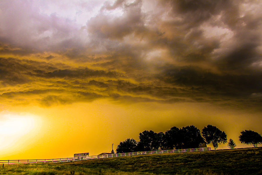 Late Afternoon Nebraska Thunderstorms #13 Photograph by NebraskaSC