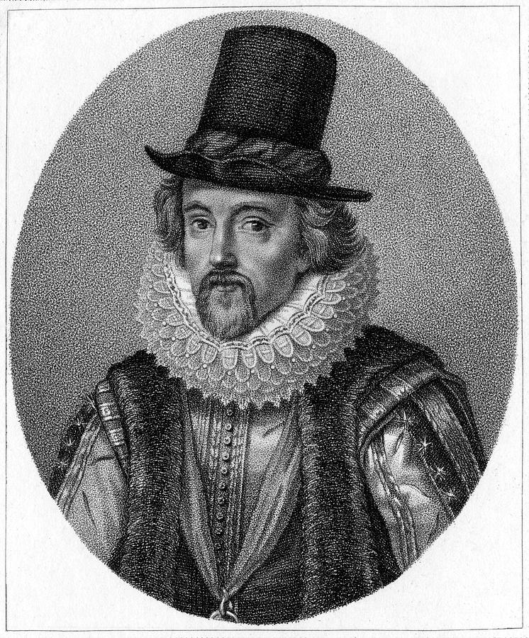 Lord Francis Bacon Viscount St Albans Drawing by Mary Evans Picture ...