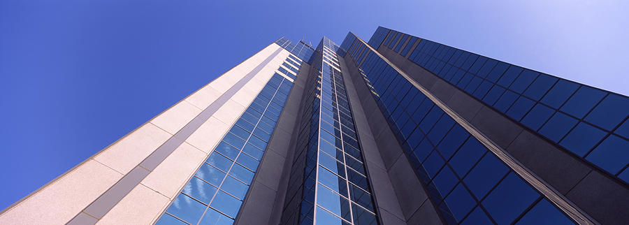 Architecture Photograph - Low Angle View Of An Office Building #8 by Panoramic Images