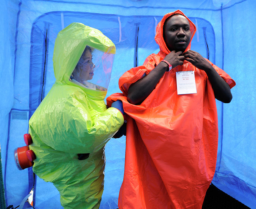 Major Emergency Decontamination Training Photograph by Public Health ...