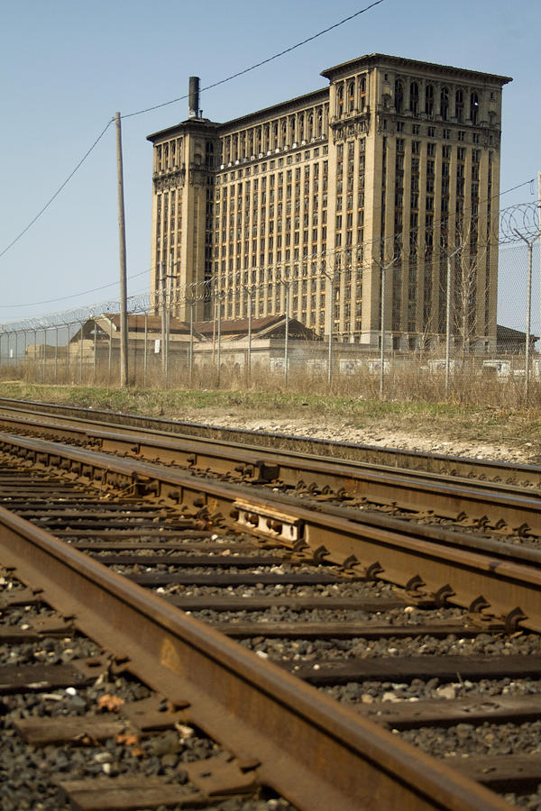 Detroit Photograph - Michigan Central Station #8 by Gary Marx
