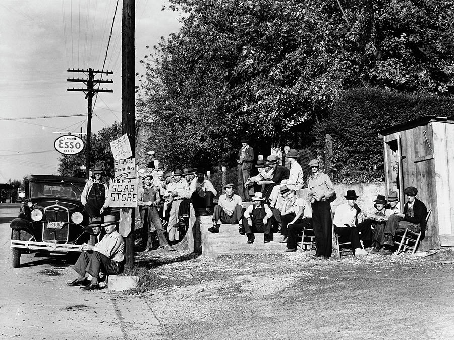 Miner Strike, 1939 #8 Photograph by Granger - Pixels