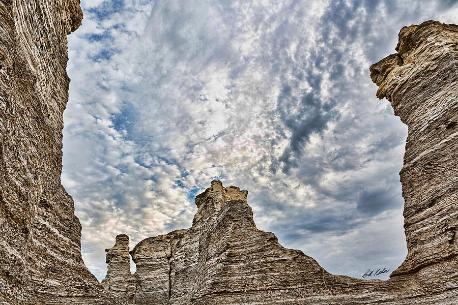 Monument Rocks - Chalk Pyramids #24 Photograph by Bill Kesler