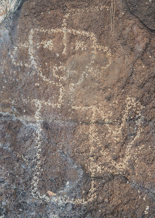 National Parks Photograph - Native American Petroglyph #8 by Millard H. Sharp