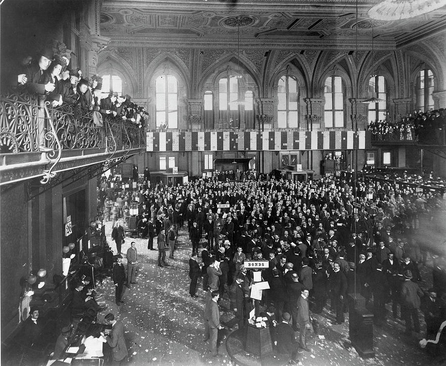 New York Stock Exchange Photograph by Granger - Fine Art America