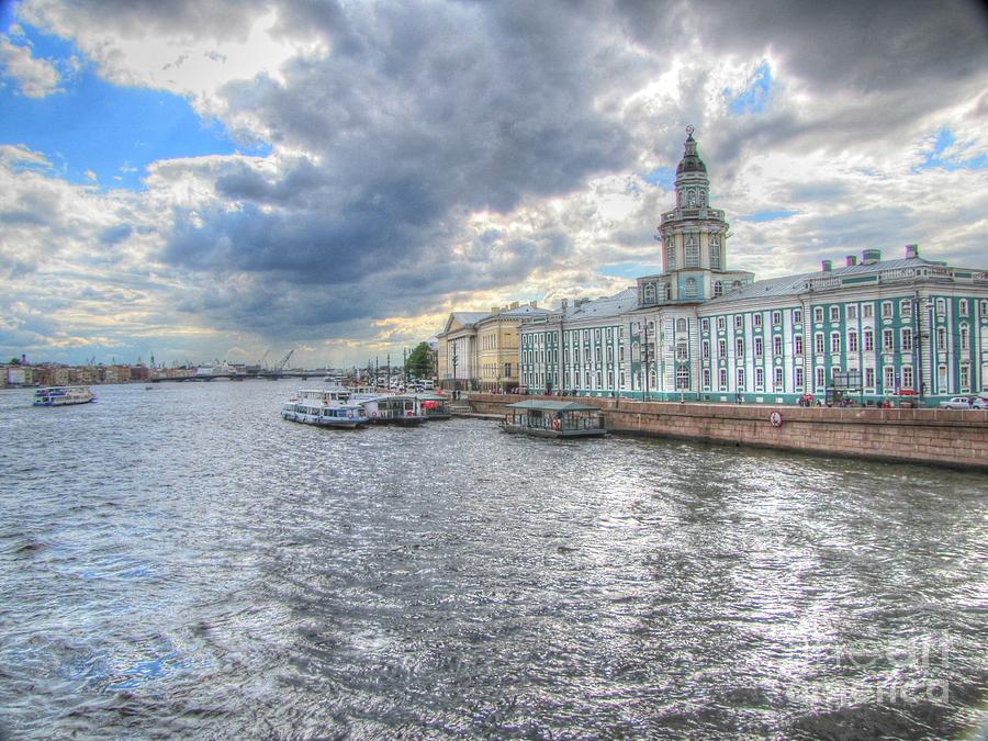 City Pyrography - Peterburg Russia #8 by Yury Bashkin