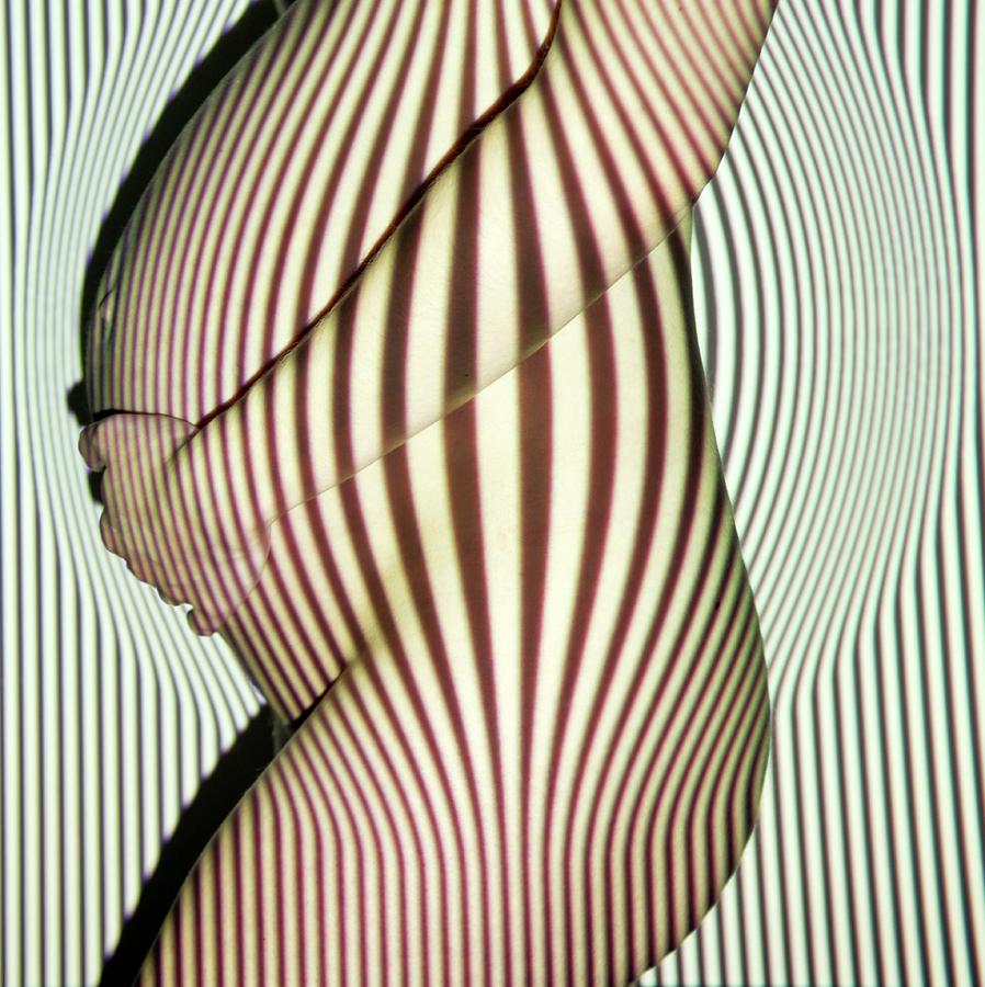 Pregnant Woman Touching Tummy #8 Photograph by Ian Hooton/science Photo Library