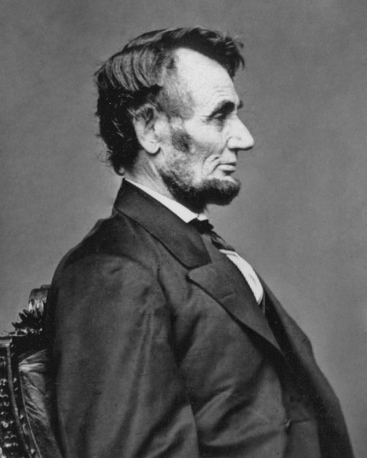 Vintage Photograph - President Abraham Lincoln #8 by Retro Images Archive
