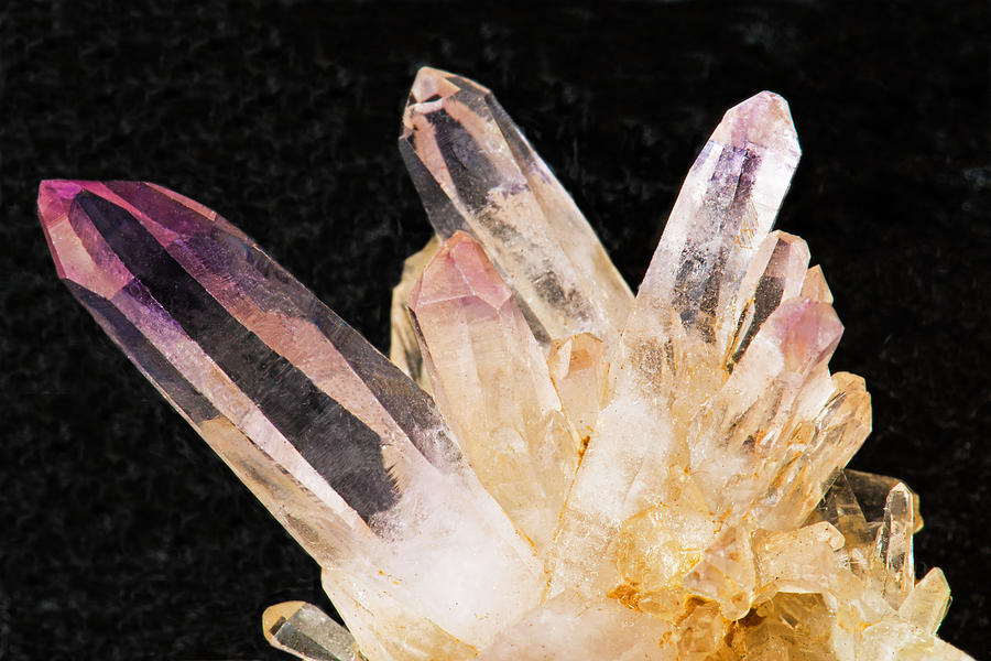 Quartz Crystals #8 Photograph by Millard H. Sharp
