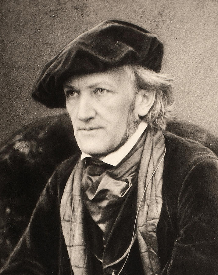Richard Wagner, c1868 Photograph by Granger