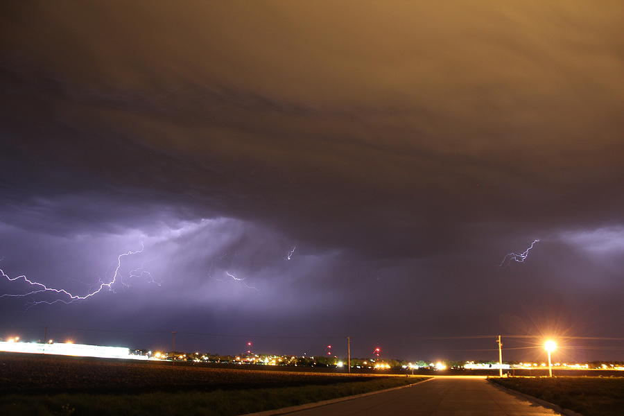 Round 2 More Late Night Servere Nebraska Storms #6 Photograph by NebraskaSC