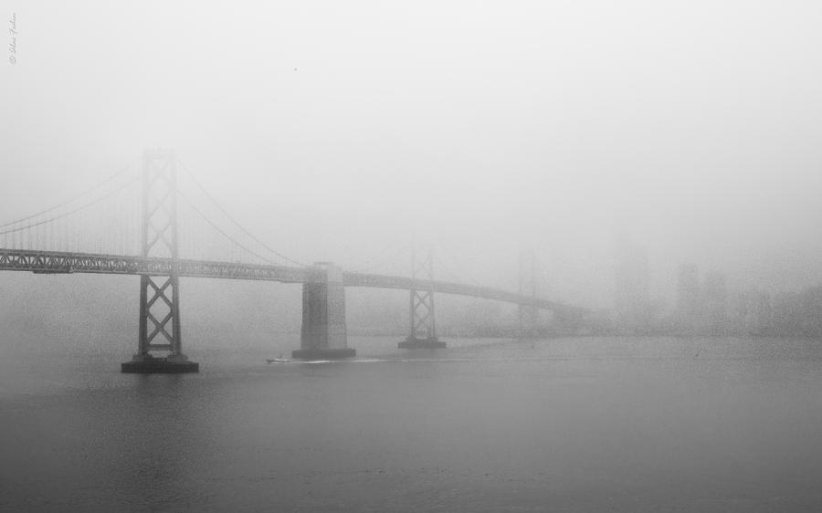San Francisco Photograph - San Francisco Bay Bridge #1 by Alexander Fedin