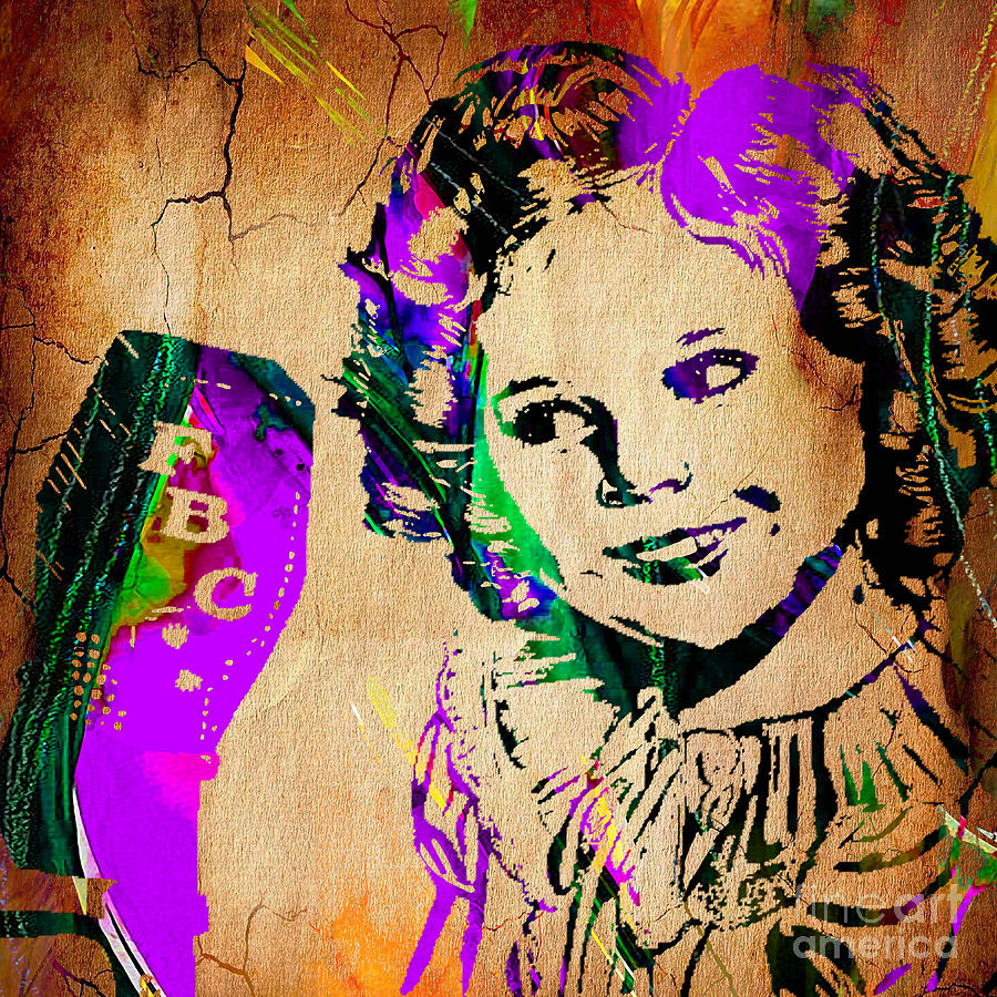 Shirley Temple Collection #8 Mixed Media by Marvin Blaine