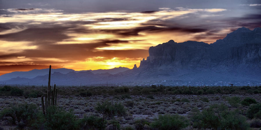 Superstition Mountain #8 Photograph by Tam Ryan
