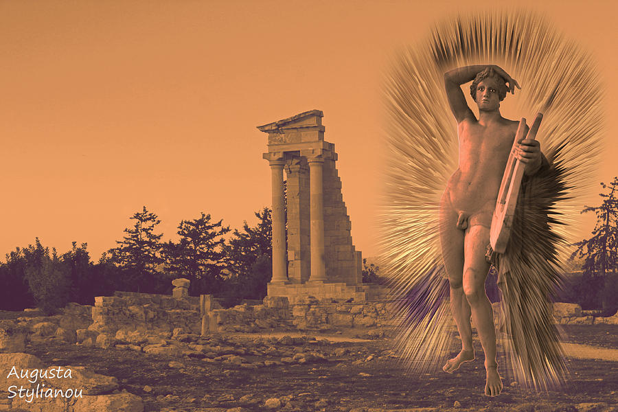 Temple of Apollo  #5 Digital Art by Augusta Stylianou