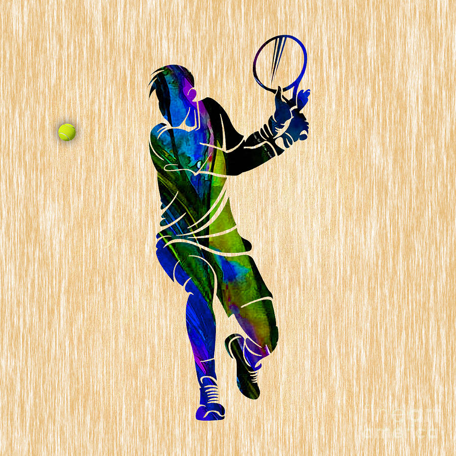 Tennis Mixed Media - Tennis #8 by Marvin Blaine