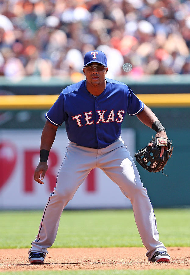 Texas Rangers V Detroit Tigers Photograph by Leon Halip Texas Rangers V Detroit Tigers Photograph by Leon Halip