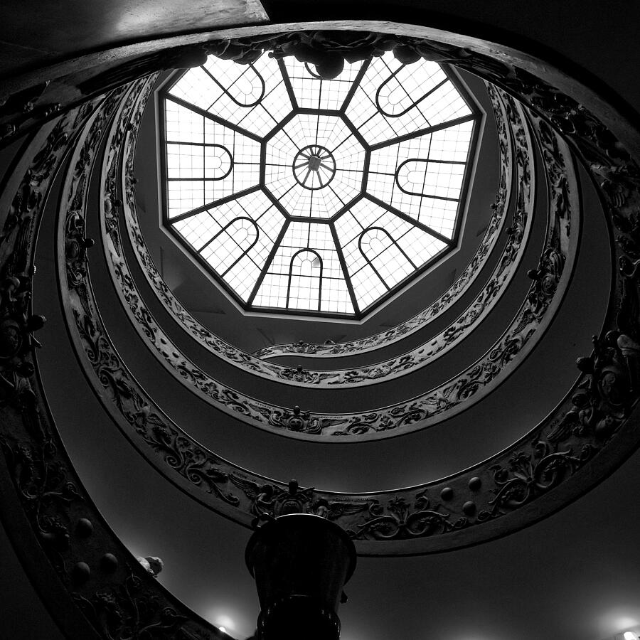 2013 Photograph - The Vatican Stairs #6 by Jouko Lehto