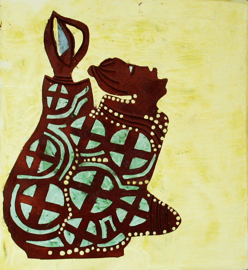 The Wise Virgin #8 Painting by Gloria Ssali