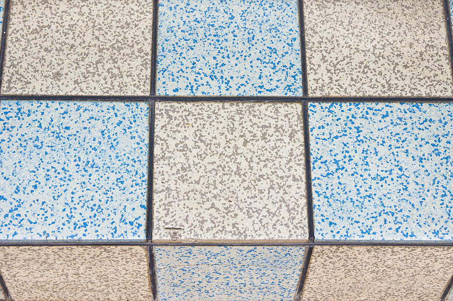 Abstract Photograph - Tiles #8 by Tom Gowanlock