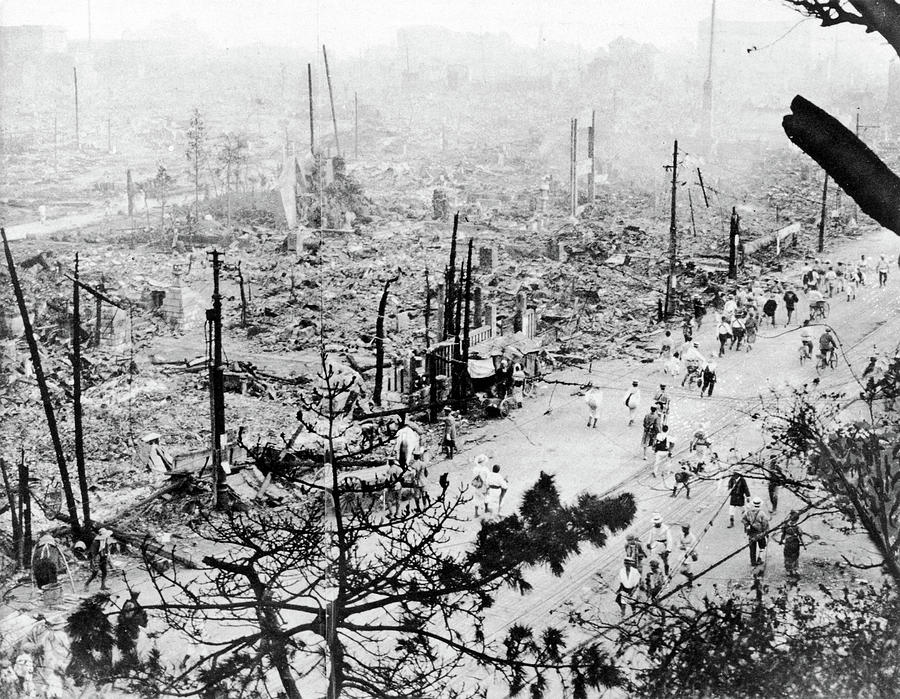 Tokyo Earthquake, 1923 Photograph by Granger Pixels