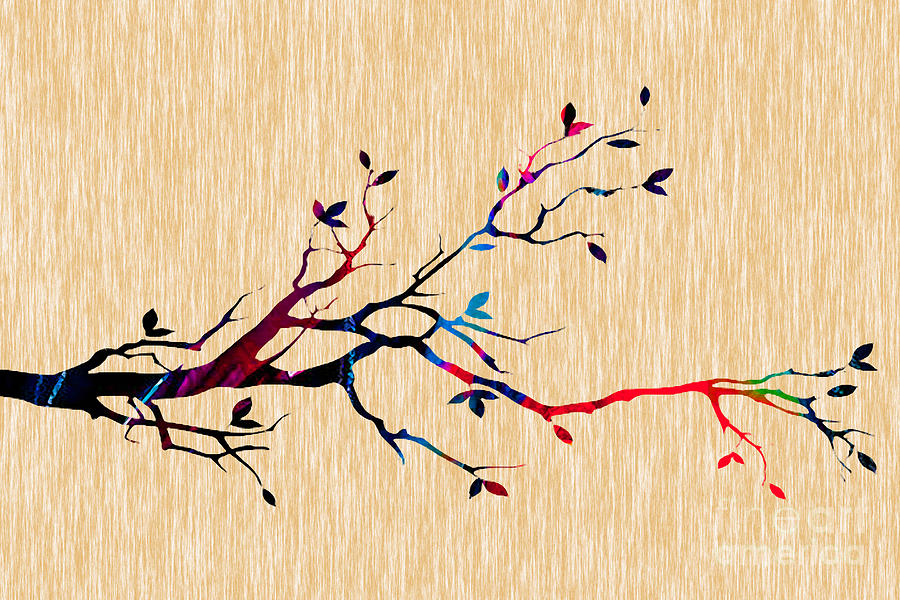 Tree Mixed Media - Tree Branch Collection #8 by Marvin Blaine