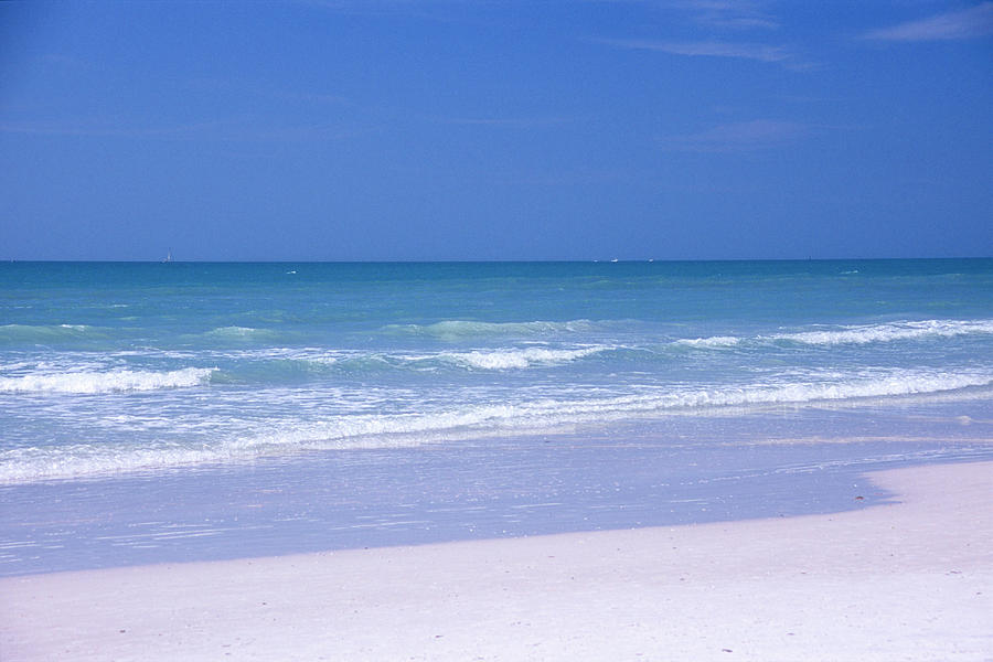 Beach Photograph - USA, Florida, Sarasota, Crescent Beach #8 by Bernard Friel