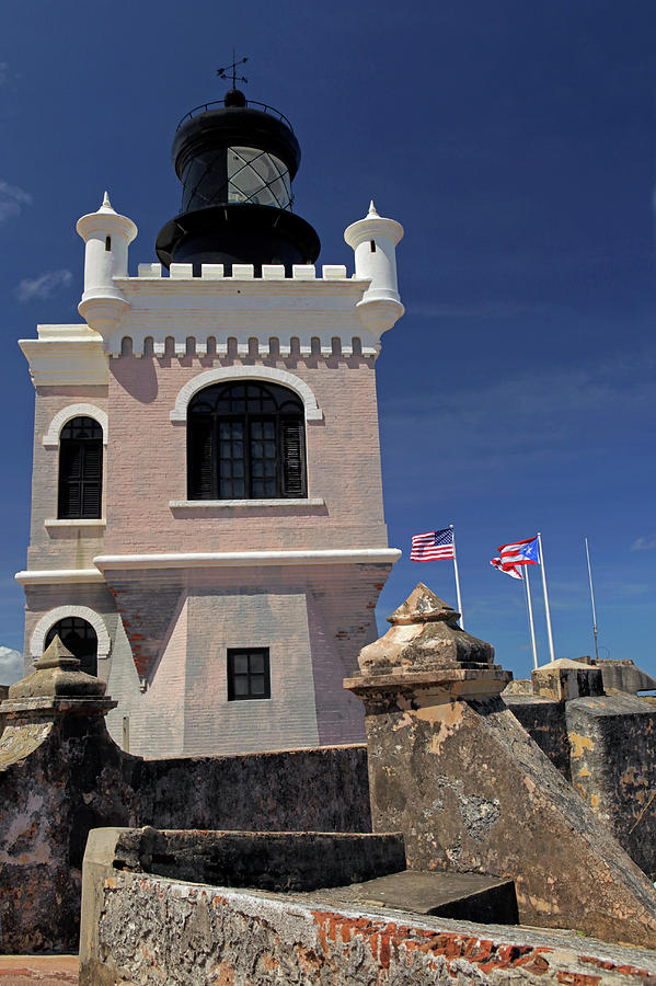 Flag Photograph - USA, Puerto Rico, San Juan #8 by Kymri Wilt