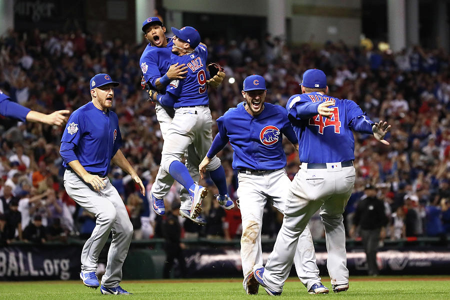 World Series - Chicago Cubs V Cleveland Photograph by Ezra Shaw World Series - Chicago Cubs V Cleveland Photograph by Ezra Shaw