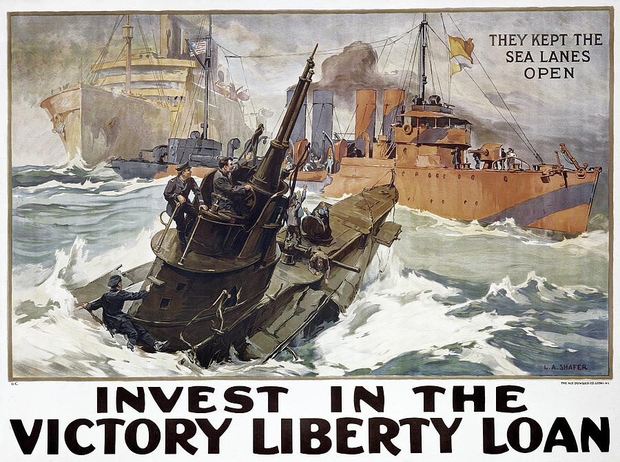 World War I Liberty Loan #8 Painting by Granger