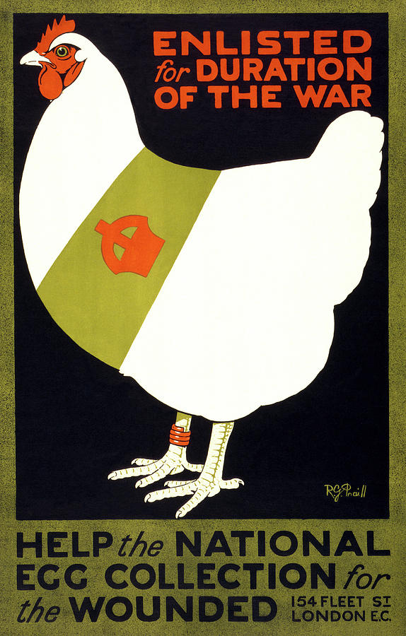 Wwi Poster, 1915 #8 Drawing by Granger