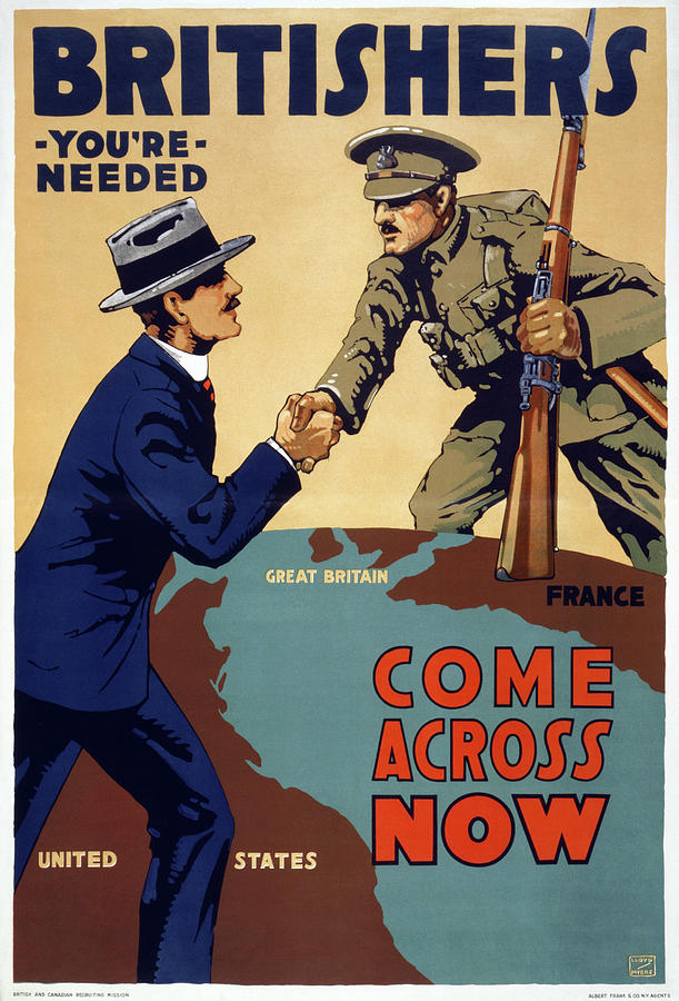 Wwi Poster, 1917 #8 Drawing by Granger
