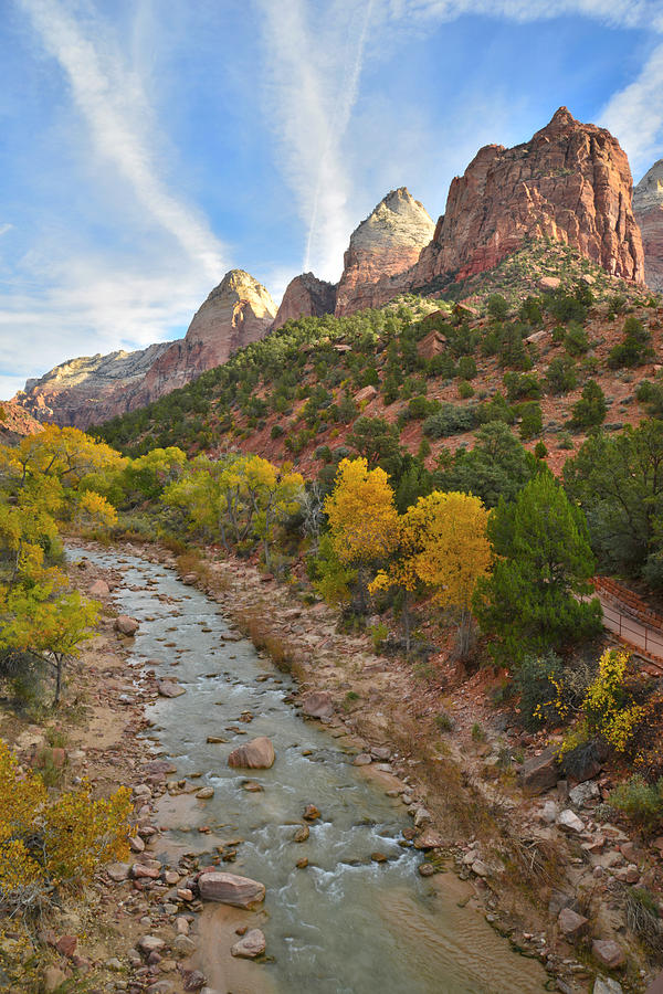 Zion National Park #5 Photograph by Ray Mathis
