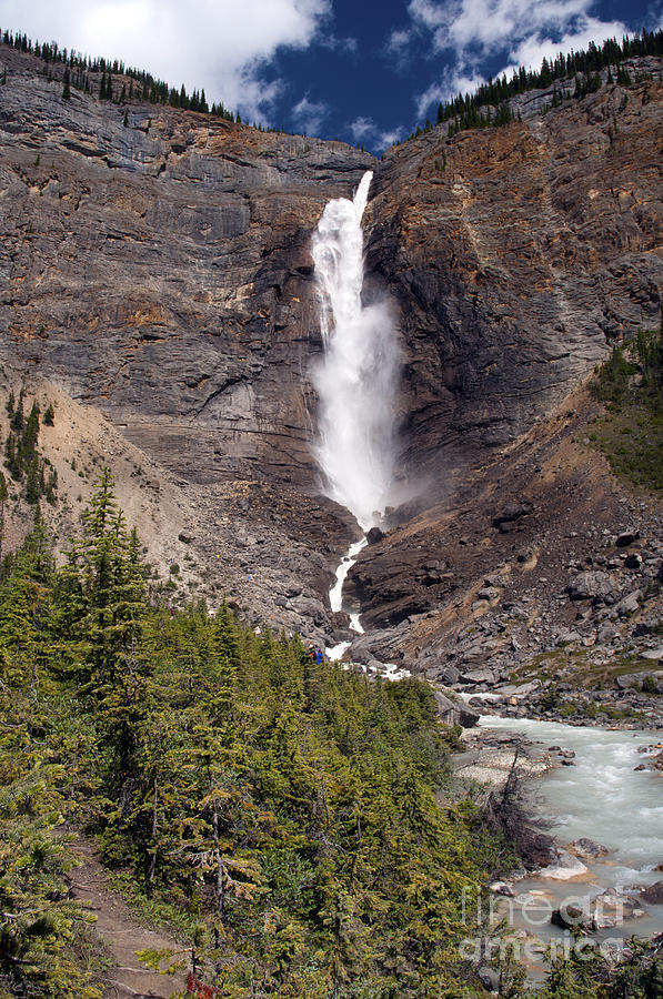 800P Takakkaw Falls Canada Photograph by NightVisions