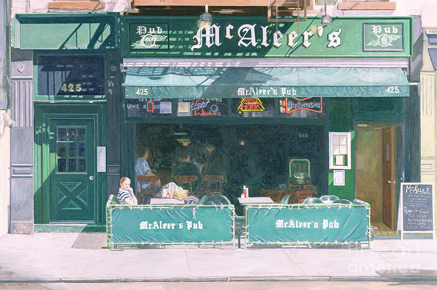 Anthony Butera Painting - 80th and Amsterdam Avenue by Anthony Butera
