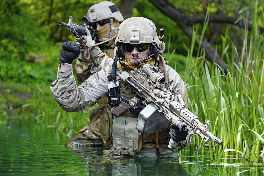 Green Berets U.s. Army Special Forces 81 Photograph by Oleg Zabielin