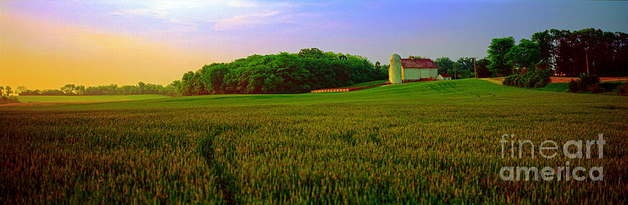  Conley road, spring, field, barn   Photograph by Tom Jelen