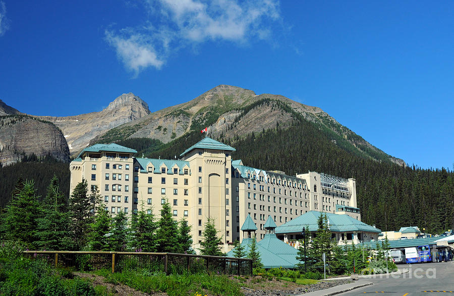 816P Chateau Lake Louise Canada Photograph by NightVisions