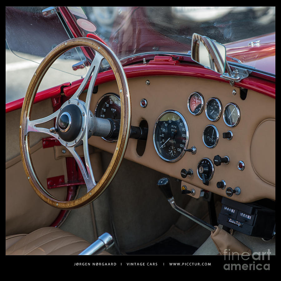 Vintage cars #83 Photograph by Jorgen Norgaard