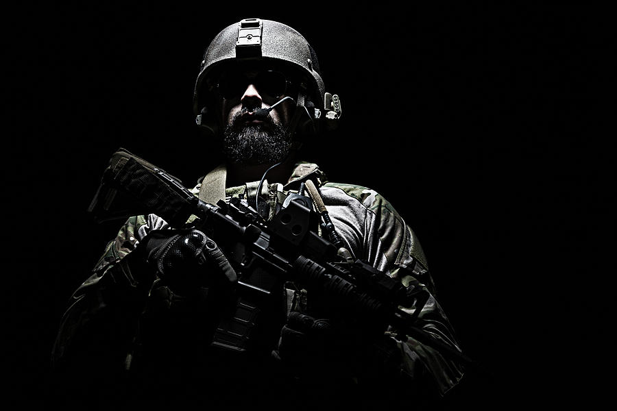 Green Berets U.s. Army Special Forces Photograph by Oleg Zabielin