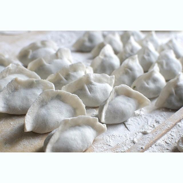Dumplings Photograph by Karl Tapales